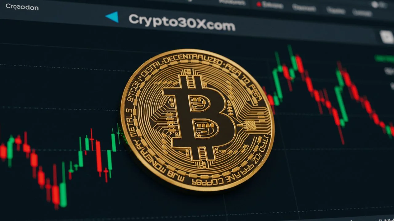 crypto30x.com bitcoin price live chart and market trend analysis