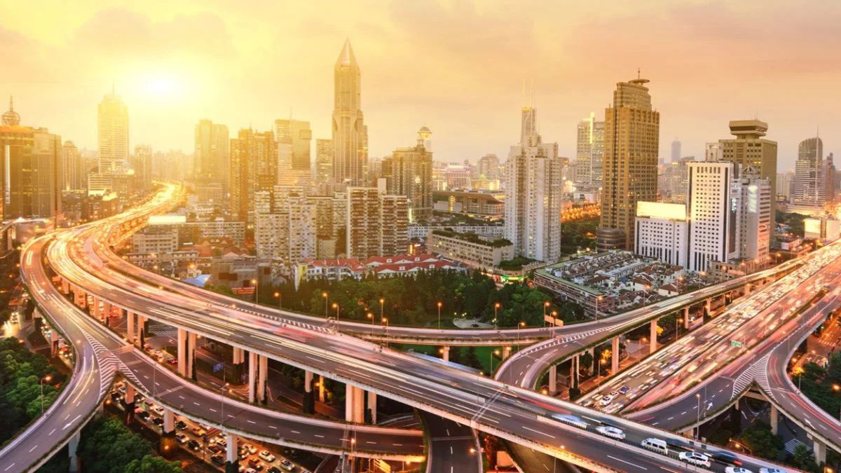 Axurbain modern urban lifestyle concept showing smart city innovation and sustainable design.